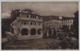 Sarnen - Krankenhaus Und Gymnasium - Photoglob - Sarnen