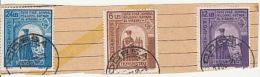 KING GEORGE DUCAS, STAMPS ON PAPER, 1941, ROMANIA - Cartas & Documentos