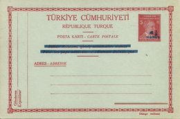 Turkey; 1943 Postal Stationery Isfila AN 171 - Entiers Postaux