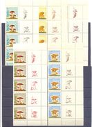 1964. USSR/Russia, Mushrooms, 10 Sets With 50 Different Labels, Mint/** - Neufs