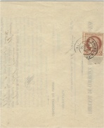 1876- Convocation Du Tribunal De La Roche S/ Yon ( Vendée )  Affr. 2 C N° 51 SEUL  ( T T B ) - 1849-1876: Classic Period