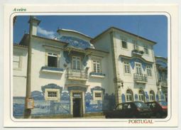Delcampe - AVEIRO - Estação De Caminhos De Ferro  (2 Scans) - Aveiro