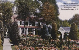 New York Saratoga Springs Gardens At Inniscara Home Of Chauncey Olcott House And Well - Saratoga Springs