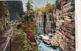 New York Ausable Chasm Table Rock - Adirondack