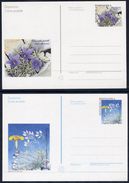 CROATIA  1998-99  Postal Stationery Cards 1.40k, 1.45 K. Plants Unused.  Michel P10-11 - Kroatien