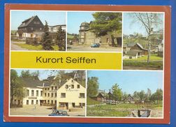 Deutschland; Seiffen; Multibildkarte Mit Dachsbaude Und Buntes Haus - Seiffen