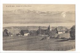 18269 -  Arzier Et Le Mont Blanc - Arzier-Le Muids