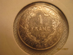 Belgique 1 Franc 1914 (français) - 1 Franc