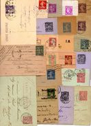21 Pièces ( Carte Postale - Carte Lettre ) - Konvolute: Ganzsachen & PAP