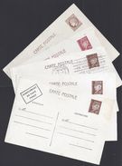 FR - Lot De Cinq Cartes Entier Postal Différents - B/TB - - Collezioni & Lotti: PAP & Biglietti