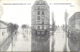 - Dpts Div.-ref-VV411- Hauts De Seine - Issy Les Moulineaux - Inondations 1910 - Inondatrion - Crue - Crues - - La Defense