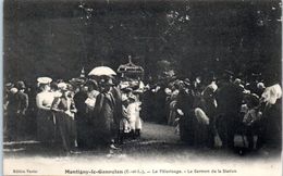 28 - MONTIGNY Le GANNELON -- Le Pèlerinage - Le Sermon De La Station - Montigny-le-Gannelon