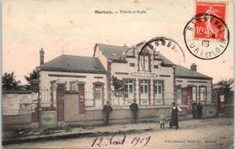 28 - MORIERS -- Mairie Et Ecole - Montigny-le-Gannelon