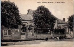 28 - MORIERS -- Mairie Et L' Ecole - Montigny-le-Gannelon