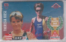 AUSTRIA 1997 ATHLETICS RUNNING THERESIA KIESL MINT - Austria