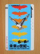 Japon Japan Free Front Bar, Balken Phonecard - 110-5824 / Eagle, - Eagles & Birds Of Prey