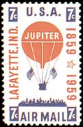 Estados Unidos Aereo 053 ** MNH. 1959 - 1b. 1918-1940 Ungebraucht