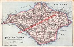 Isle Of Wight - Map - Ventnor