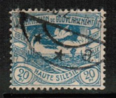 UPPER SILESIA  Scott # 20 VF USED - Silesia