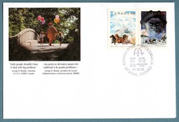 CANADA 1991 Canadian Folktales / McDonalds: Commemorative Cover CANCELLED - Commemorativi