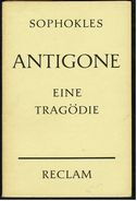 Reclam Heft  -  Antigone Tragödie  -  Von Sophokles  -  1962 - Teatro & Sceneggiatura