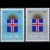 ICELAND 1969 - Scott# 408-9 Rep.25th. Set Of 2 MNH - Neufs