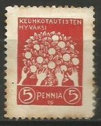 Finland - 1908 Apple Tree (Christmas Seal). - Nuovi