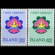 ICELAND 1964 - Scott# 360-1 Scouts Set Of 2 MNH - Neufs