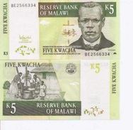 Malawi P-53a 5 Kwacha 2005 UNC - Malawi