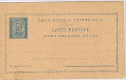 Portugal, 1892/5, # 18,  Bilhete Postal - Ongebruikt