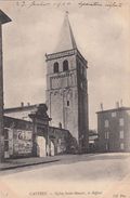 Cp , 81 , CASTRES , Église Saint-Benoist , Le Beffroi - Castres