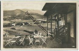 Alpenrestaurant Hochberg Bei Traunstein - Pächter Hans Günzinger - Foto-Ansichtskarte - Verlag Jakob Feldbauer München - Traunstein