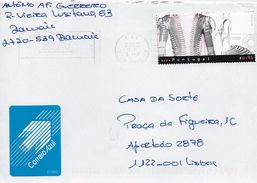 TIMBRES - STAMPS - MARCOPHILIE - LETTRE POST BLEU -  BLUE LETTER MAIL - PORTUGAL - 2004 - MODE PORTUGAISE - Storia Postale