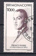 YT N° 1983 - Oblitéré - 100e Prince Pierre - Used Stamps