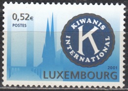 Luxembourg 2001 Michel 1558 Neuf ** Cote (2008) 1.50 Euro Kiwanis International - Ungebraucht