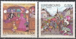 Luxembourg 2004 Michel 1634 - 1635 Neuf ** Cote (2008) 2.00 Euro Commerce - Neufs