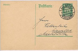 Alemanha, 1925,  Post Card - Tarjetas