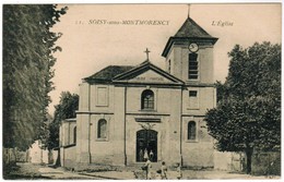 CPA Soisy Sous Montmorency, L'Eglise (pk41055) - Soisy-sous-Montmorency