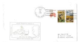 POLAIRE - LETTRE U.S.A - POLAR SEA  11/03/1983 - Polar Ships & Icebreakers