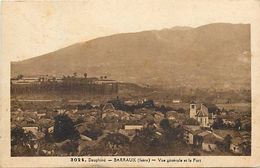 - Dpts Div.-ref-VV349- Isere - Barraux - Vue Generale Et Le Fort - Forts - Carte Bon Etat - - Barraux