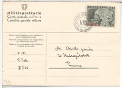 SUIZA CORREO MILITAR FELDPOST FRANQUICIA COMPAÑIA FUSILEROS SOLDADO SOLDIER - Sonstige (Land)