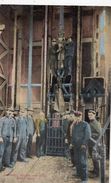 LUWERING MINERS AND MINE , BUTTE, ( THEME MINE) - Butte
