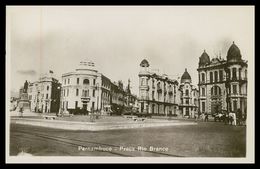 PERNAMBUCO -RECIFE - Praça Rio Branco.carte Postale - Recife
