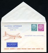 Bund PU10 B2/001 Privat-Umschlag FLUGZEUG CONVAIR CV440 ** 1955  NGK 15,00 € - Private Covers - Mint