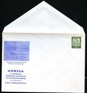 Bund PU17 D2/001 Privat-Umschlag OPHILA KULMBACH ** 1961  NGK 8,00 € - Private Covers - Mint