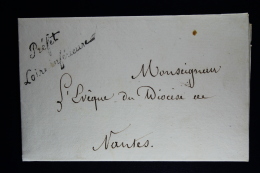 France: Lettre Complet 1826 Prefet Loire Inferieure Nantes  A Nantes - 1801-1848: Precursors XIX