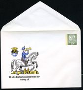 Bund PU19 B2/001 Privat-Umschlag AMBERG ** 1964  NGK 8,00 € - Privé Briefomslagen - Ongebruikt