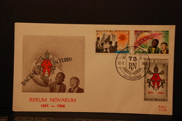 FDC N° 1360/1362 - RERUM NOVARUM - 1961-1970