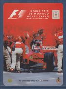 = Autocollant Grand Prix De Monaco Monte-Carlo Mai 1999 Formule 1 (8 Cm X 11cm) - Automobile - F1