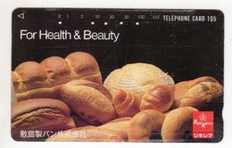 JAPON TELECARTE PAIN BRIOCHE - Alimentation